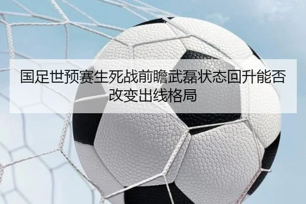 国足世预赛生死战前瞻武磊状态回升能否改变出线格局 - MKSports